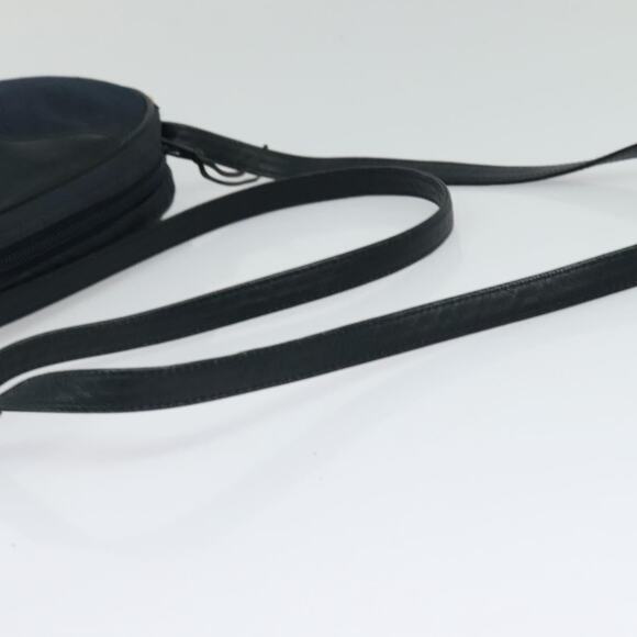 DIOR Honeycomb Canvas Shoulder Bag Gold Navy - Picture 7 of 12